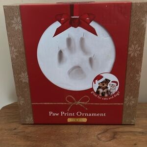 Paw print ornament kit